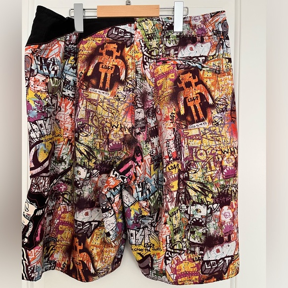 LOST ENTERPRISES X PINKIE TAYLOR Board Shorts size 36 - Picture 4 of 5